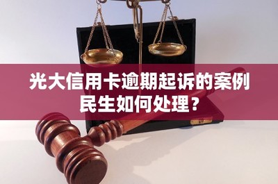 光大信用卡逾期起诉的案例民生如何处理?